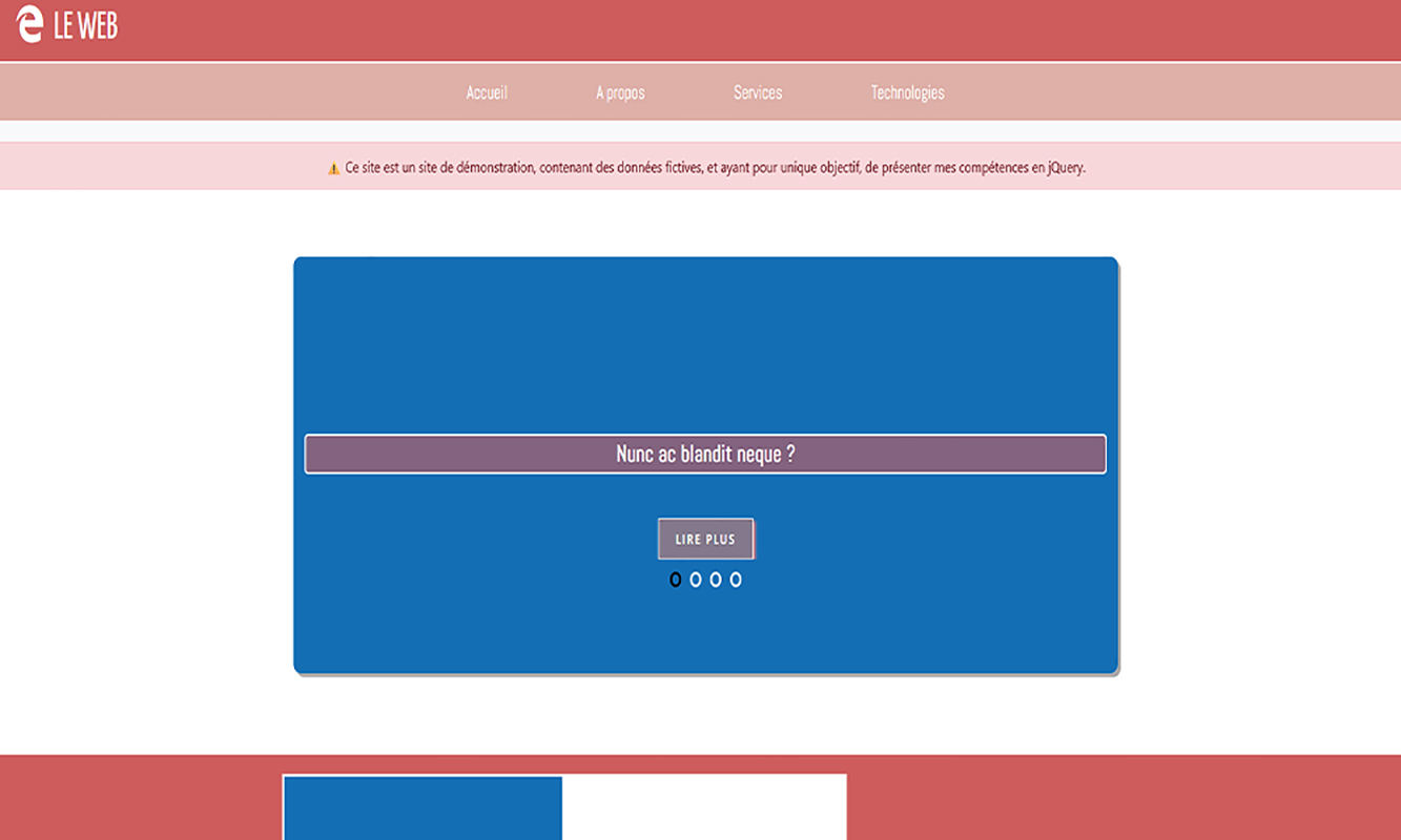 Développement web