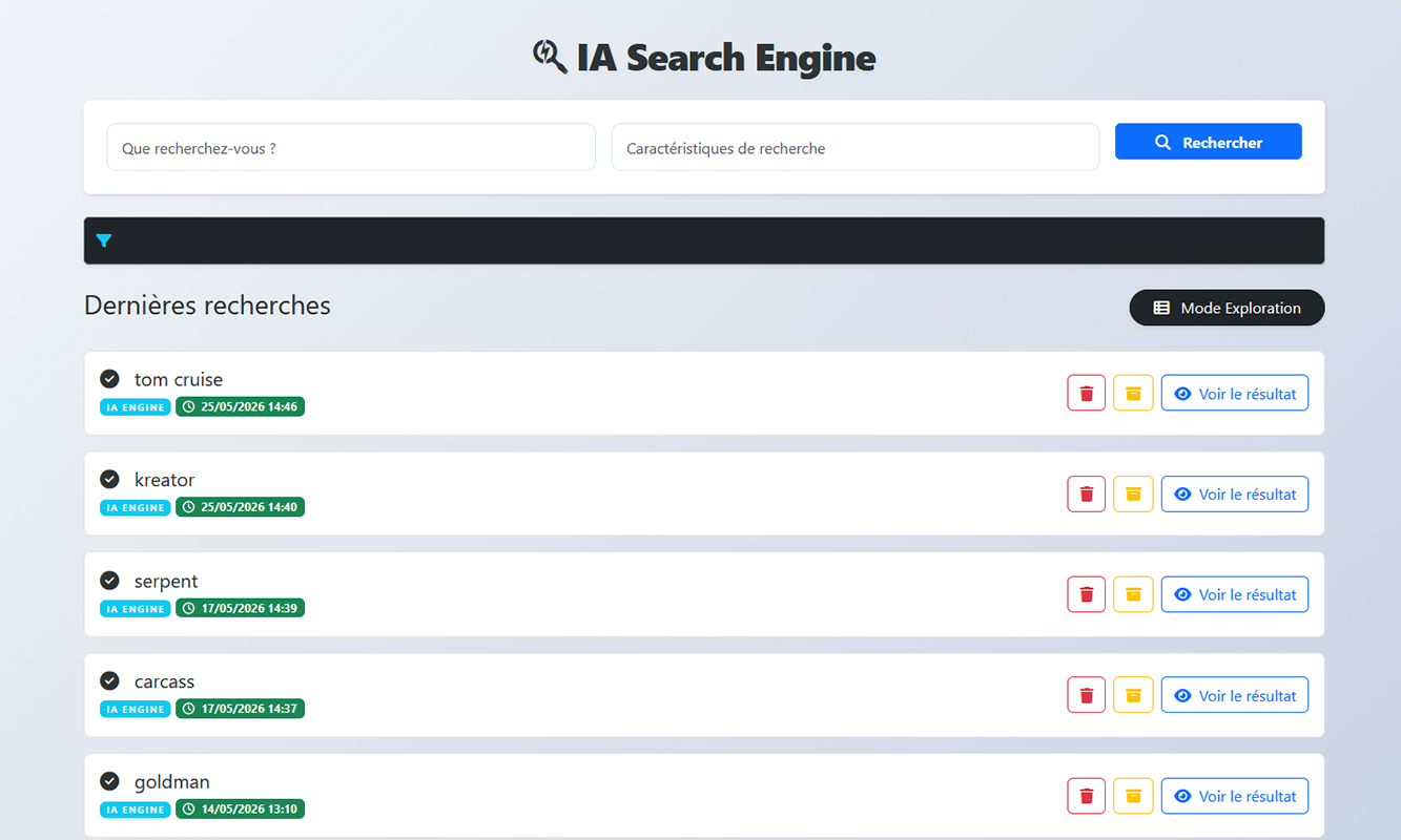 IA Search Engine
